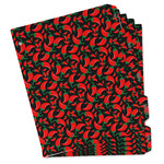 Chili Peppers Binder Tab Divider Set (Personalized)