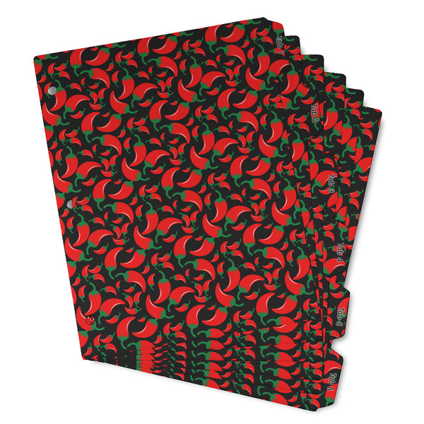 Chili Peppers Page Dividers - Set of 6 - Main/Front