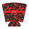 Chili Peppers Party Cup Sleeves - with bottom - FRONT