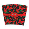 Chili Peppers Party Cup Sleeves - without bottom - FRONT (flat)