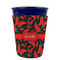 Chili Peppers Party Cup Sleeves - without bottom - FRONT (on cup)