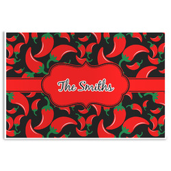 Chili Peppers Disposable Paper Placemats (Personalized)