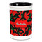 Chili Peppers Pencil Holder - Black