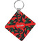 Chili Peppers Diamond Plastic Keychain w/ Name or Text