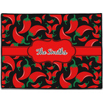 Chili Peppers Door Mat (Personalized)