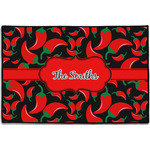 Chili Peppers Door Mat - 36"x24" (Personalized)