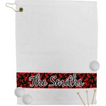 Chili Peppers Golf Bag Towel (Personalized)