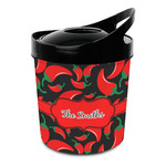 Chili Peppers Plastic Ice Bucket (Personalized)