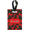 Chili Peppers Personalized Rectangular Luggage Tag