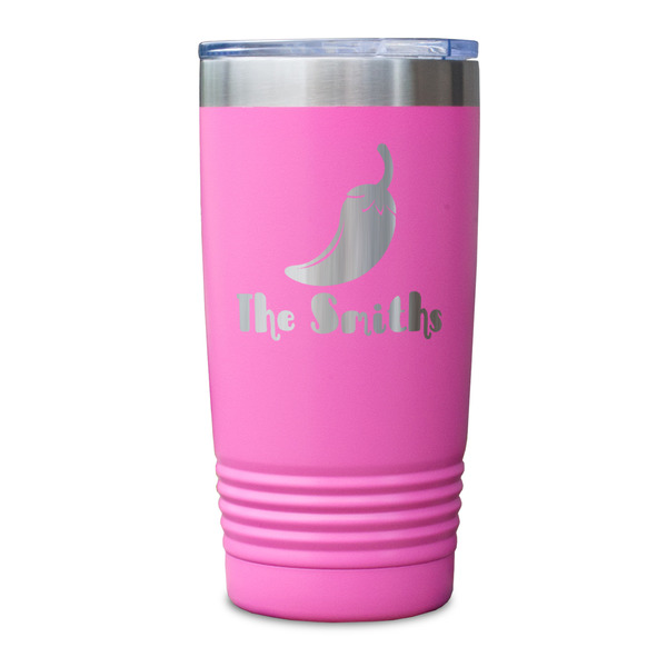 Chili Peppers Pink Polar Camel Tumbler - 20oz - Single Sided - Approval