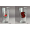 Chili Peppers Pint Glass - Two Content - Approval