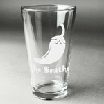 Chili Peppers Pint Glass - Engraved (Personalized)