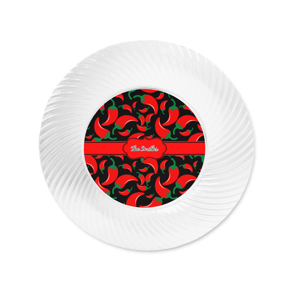 Chili Peppers Plastic Party Appetizer & Dessert Plates - Approval