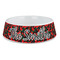 Chili Peppers Plastic Pet Bowls - Large - MAIN