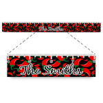 Chili Peppers Plastic Ruler - 12" (Personalized)