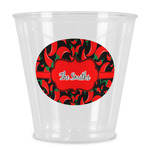 Chili Peppers Plastic Shot Glass (Personalized)