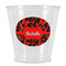 Chili Peppers Plastic Shot Glass (Personalized)