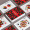 Chili Peppers Playing Cards - Front & Back View