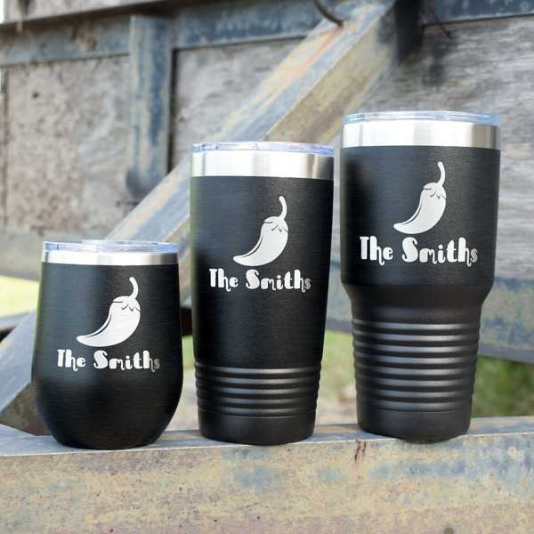 Chili Peppers Polar Camel Tumblers - Group Shot