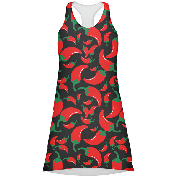 Custom Chili Peppers Racerback Dress - Large