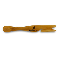 Chili Peppers Bamboo Oven Rack Grabber (Personalized)