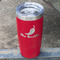Chili Peppers Red Polar Camel Tumbler - 20oz - Angled