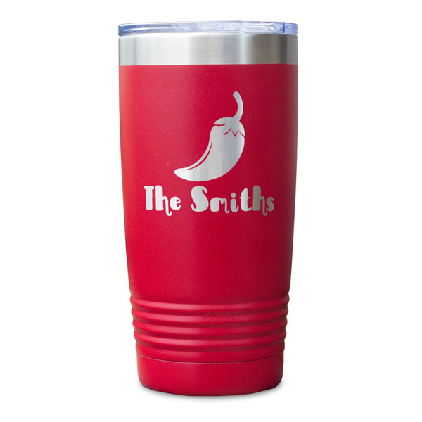 Chili Peppers Red Polar Camel Tumbler - 20oz - Single Sided - Approval