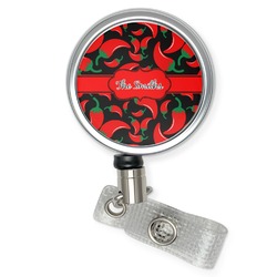 Chili Peppers Retractable Badge Reel (Personalized)