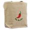 Chili Peppers Reusable Cotton Grocery Bag - Single (Personalized)