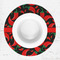 Chili Peppers Round Linen Placemats - LIFESTYLE (single)