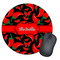 Chili Peppers Round Mouse Pad