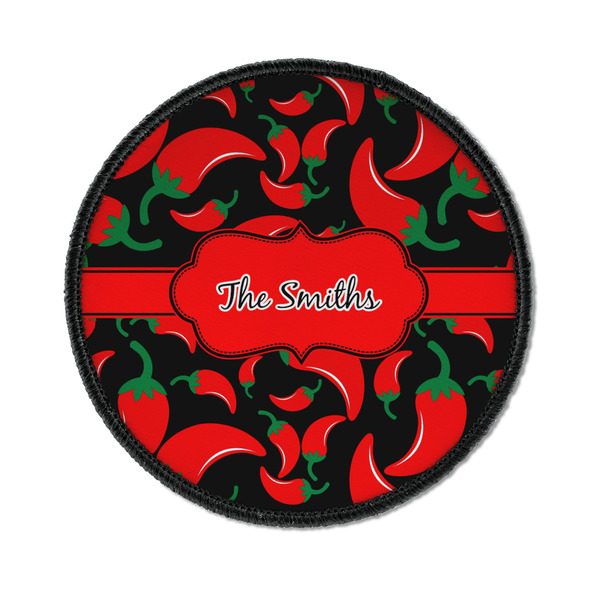 Chili Peppers Round Patch