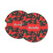Chili Peppers Sandstone Car Coasters (Personalized)