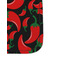 Chili Peppers Sanitizer Holder Keychain - Detail
