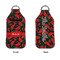 Chili Peppers Sanitizer Holder Keychain - Large APPROVAL (Flat)