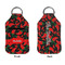Chili Peppers Sanitizer Holder Keychain - Small APPROVAL (Flat)