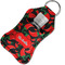 Chili Peppers Sanitizer Holder Keychain - Small in Case