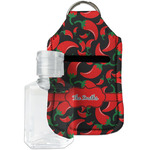 Chili Peppers Hand Sanitizer & Keychain Holder (Personalized)