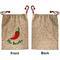 Chili Peppers Santa Bag - Approval - Front