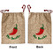 Chili Peppers Santa Sack - Front & Back (Personalized)