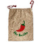 Chili Peppers Santa Sack - Front (Personalized)