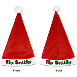 Chili Peppers Santa Hat - Front & Back (Personalized)