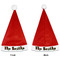 Chili Peppers Santa Hats - Front and Back (Double Sided Print) APPROVAL