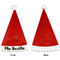 Chili Peppers Santa Hats - Front and Back (Single Print) APPROVAL
