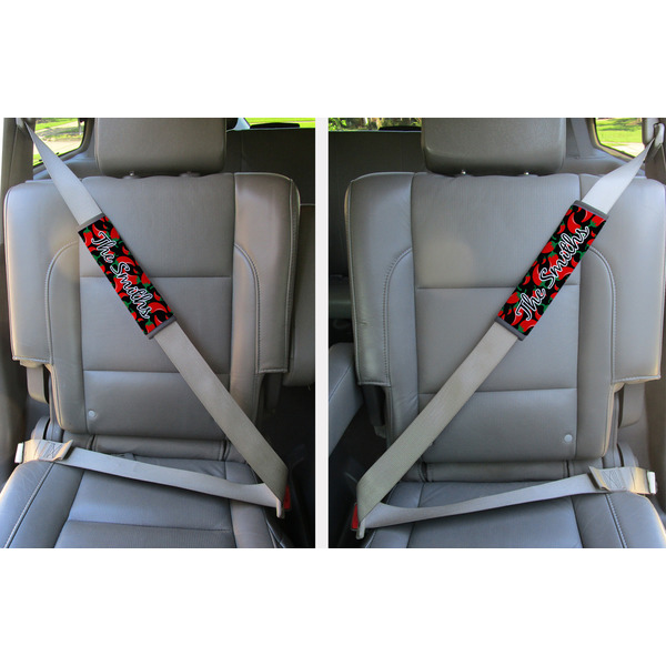Chili Peppers Seat Belt Covers (Set of 2 - In the Car)