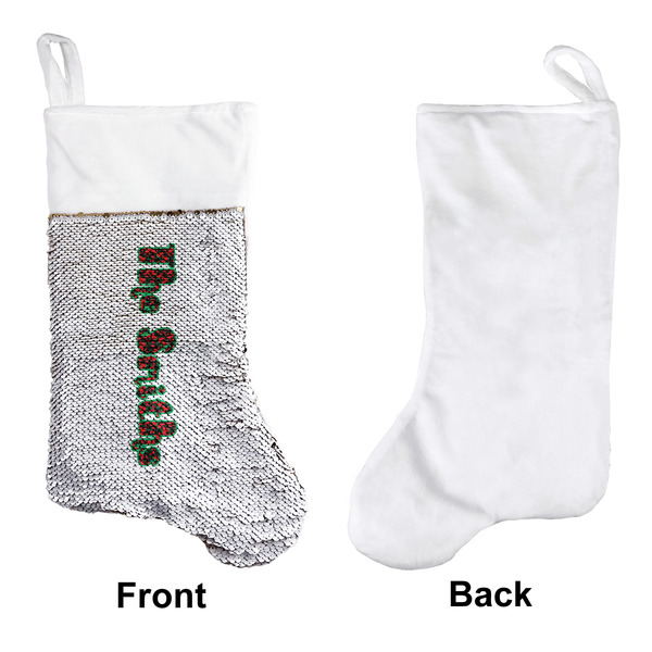 Chili Peppers Sequin Stocking - Approval