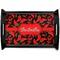 Chili Peppers Serving Tray Black Small - Main