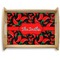 Chili Peppers Natural Wooden Tray - Large (Personalized)