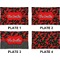Chili Peppers Set of Rectangular Dinner Plates (Approval)