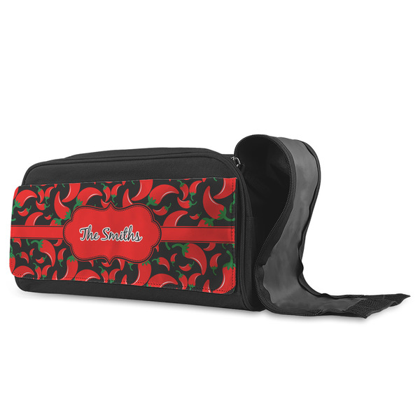 Chili Peppers Shoe Bags - ANGLE (Open)